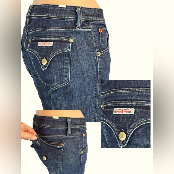 Hudson Vintage Low Rise Jeans, Dark Indigo |28 - Picture 7 of 16